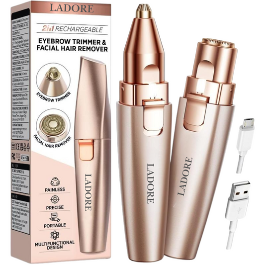 Ladore 2-In-1 Rechargeable Shaver